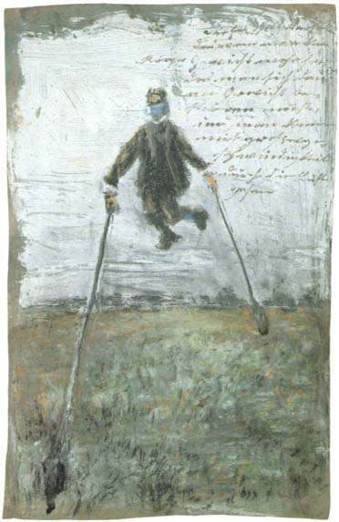 Josef Forster - Ohne Titel - Mischtechnik auf Pappe